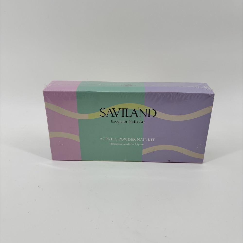 Acrylic Powder Nail Kit Saviland New‎ In Box Manicure